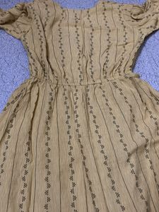 Yellow Striped Dress