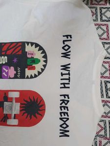 White Graphic Tee