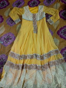 Embroidered Anarkali Dress/Gown