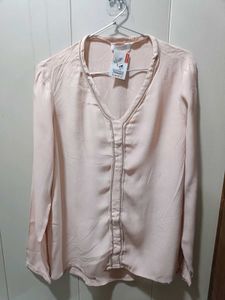 Levi's Pink V-Neck Blouse