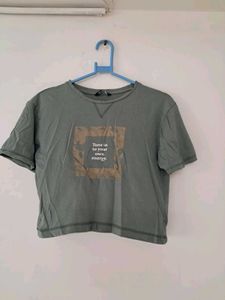 OLIVE GREEN TOP