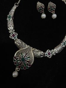 Oxidized Jewelry Set