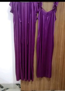 Satin Nighty Purple