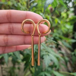 Gold Dangle Earrings