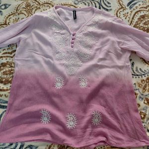 Embroidered Tunic Top