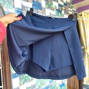 Navy Blue Skort