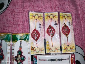 Rakhi Pack Of 17 Beautiful 😻 ❤️ 🤩