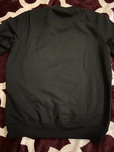 Unisex Oversized Bonkers Black Wingman Sweatshirt