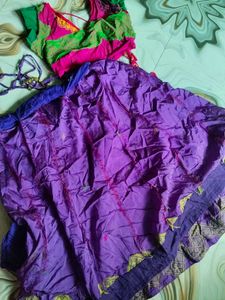 Used Hand Made Langha Choli No Dupatta