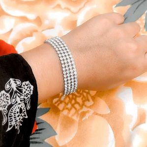 Silver Rhinestone Bracelet