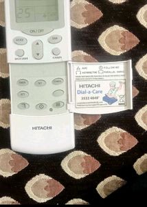 2 HITACHI AC REMOTE NEW AND ORIGINAL