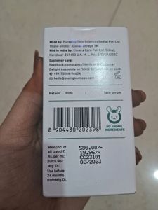 Plum Cica &amp; Azelaic Acid Serum