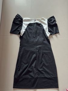 Two-Tone Mini Dress