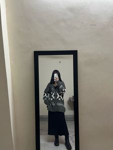 Korean V Neck Pullover Cardigan Sweater For Women