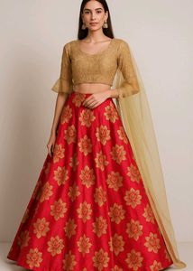 Navratri Pink Lengha 🌸 🌷