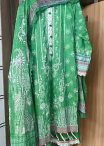 Luxury Pakistani Lawn Dress