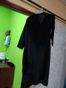 Elegant Black Kurta