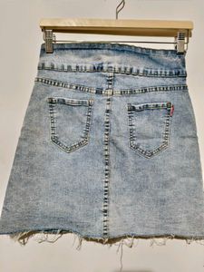 🎊Buy 1, Get 1 Free🎁Belted Denim Mini Skirt