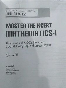 Master NCERT Mathematics-I Class XI JEE 11&amp;12