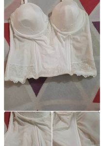 White Lace Bustier