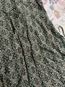 Elegant Green Printed Kurta