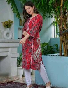 Paisley Print Kurta pls comment ur size after orde
