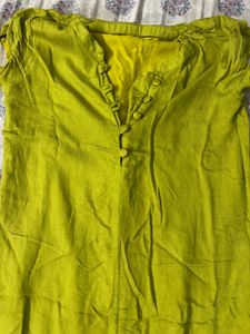 Lime Green Kurti