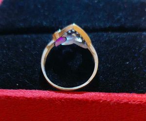 Heart pure silver ring # fixed price