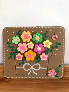 Floral Clay On Canvas 🌸