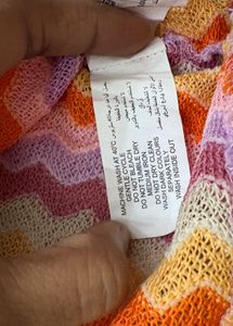 Striped Knit Crop Top