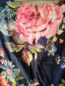 Floral Print Sleeveless Dress