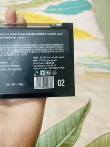 Mars Infinity Lip Palette