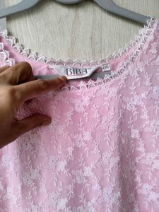 Baby Pink Embroidered BIBA SUIT Set