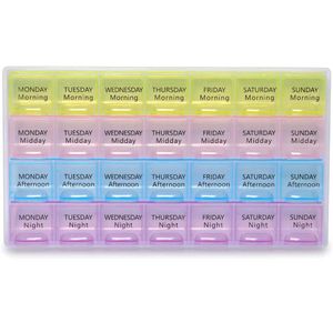 NEW Weekly Medicine Pill Reminder Tray 😍