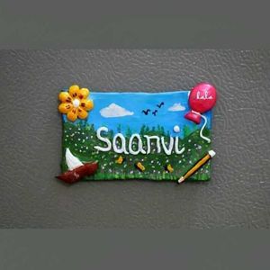 Customised Name 3D Fridge Magnets