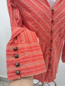 Vintage Striped Button-Down