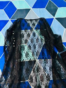 Elegant Black Lace Dress