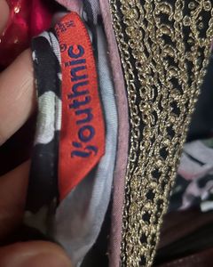 Floral Printed Lace Up &amp; Trouser