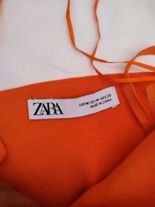 Zara Back Tied Knit Top