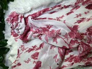 Floral Top with Lace Detail