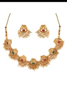 Temple Jewellery Set