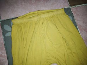 Yellow Printed Kurta Set