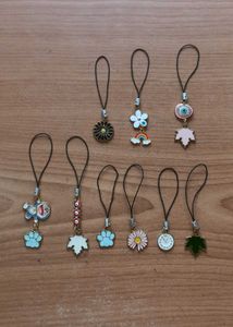 Assorted Cell Phone Charm Lot