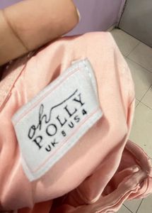 OH POLLY UK/USA Brand Satin Strapless Dress