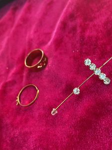 Combo Of Rings And Earrings
