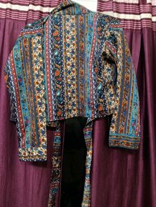 Stylish Printed Wrap Top