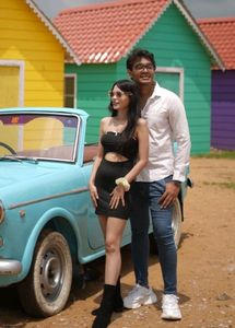 Black Bow Details Bodycon Dress