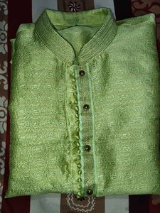Elegant Lime Green Kurta