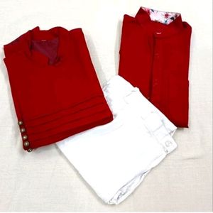 Kurta Pajama Jacket Set