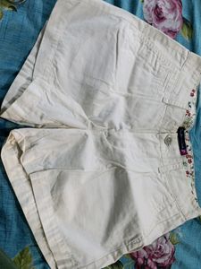 White Shorts